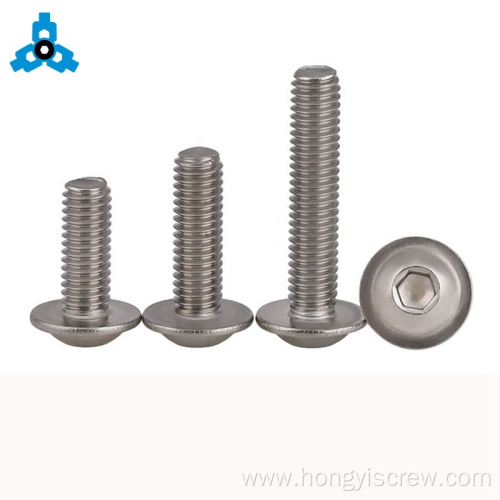 Hex Socket Flanged Button Head Screws With Collar